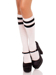Jolie Athletic Knee High Socks