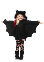 Girl's Cozy Bat Costume