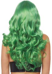 24" Wavy Wig with Bangs