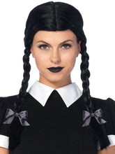 Women's Braided Wednesday Costume Cosplay Wig
