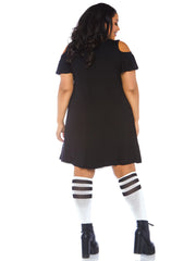 Plus Size More Boos Jersey Dress with Pockets