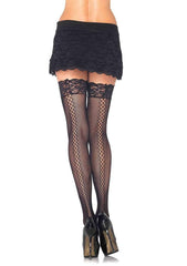 Amor Twist Thigh High Stockings