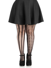 Harlequin Net Tights