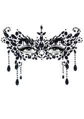 Masquerade Mask Rhinestone Stick-On Jewels