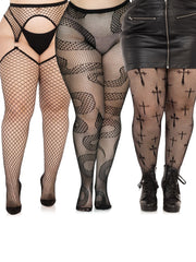 Alt Plus Fishnet Hosiery Bundle