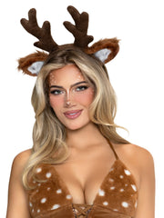 Furry Fawn Horn Headband