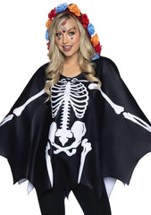 Day of the Dead Costume Poncho