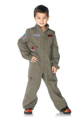 Boy's Top Gun Flight Suit Costume