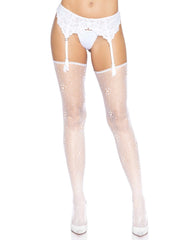 Daisy Dot Fishnet Stockings