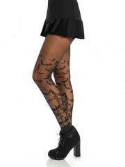 Bat Wing Sheer Tights