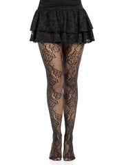 Fleurine Eyelet Lace Tights