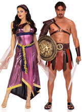 Gladiator & Amethyst Couples Costume