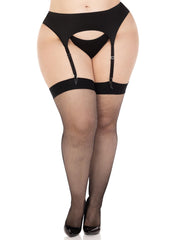 Kumi Net Thigh High Stockings