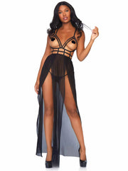 Yours Always Open Cup Gown Set
