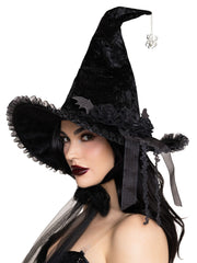 Dark Lolita Velvet Witch Hat