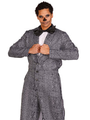 Men's Pinstriped Tux Costume