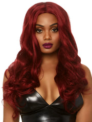 27" Long Wavy Center Part Wig