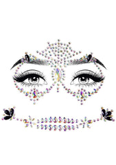 Calavera Skeleton Face Jewels Sticker