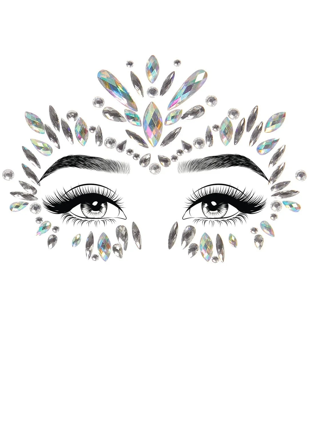Iris Jewels Sticker
