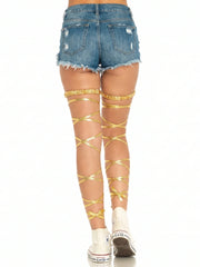 Sara Lamé Garter Leg Wraps
