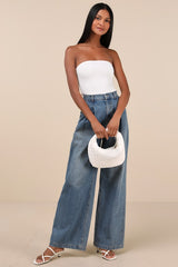Effortless Concept Ivory Strapless Bodysuit