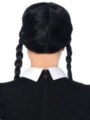 Women's Braided Wednesday Costume Cosplay Wig