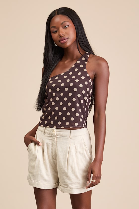 Winford Light Beige Pleated High-Rise Cuffed Shorts
