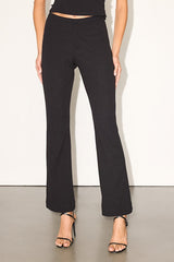 Maria Black Mid-Rise Bootcut Trouser Pants