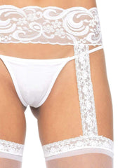 Thea Garter Belt Thigh High
