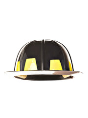 Black Fire Chief Costume Hat