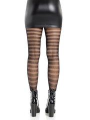 Cosima Striped Net Tights