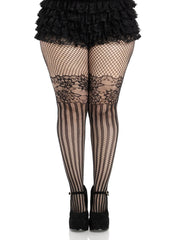 Harlow Net Striped Tights