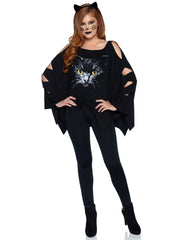 Cat Costume Poncho Set