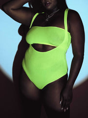 Tongue Tied Plus Bodysuit Set