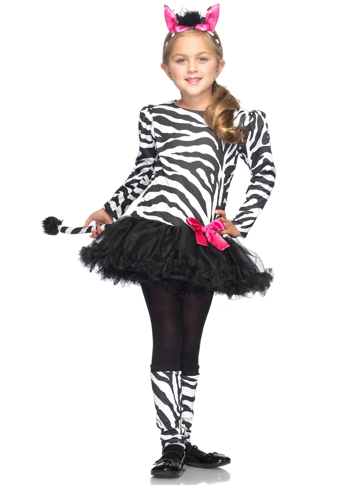 Girl's Zebra Diva Costume