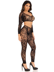 Body Count Crop Top and Tights Set