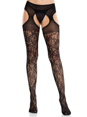 Amaya Lace Suspender Tights