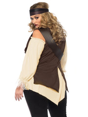 Plus Captain Blackheart Pirate Costume