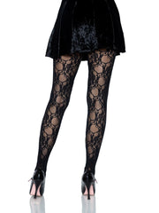 Tori Floral Lace Tights