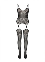 Hard to Get Lace Bodystocking