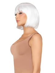 13" Pearl Short Natural Bob Wig