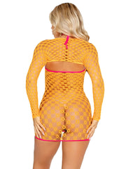 Reckless Romance Net Dress Set