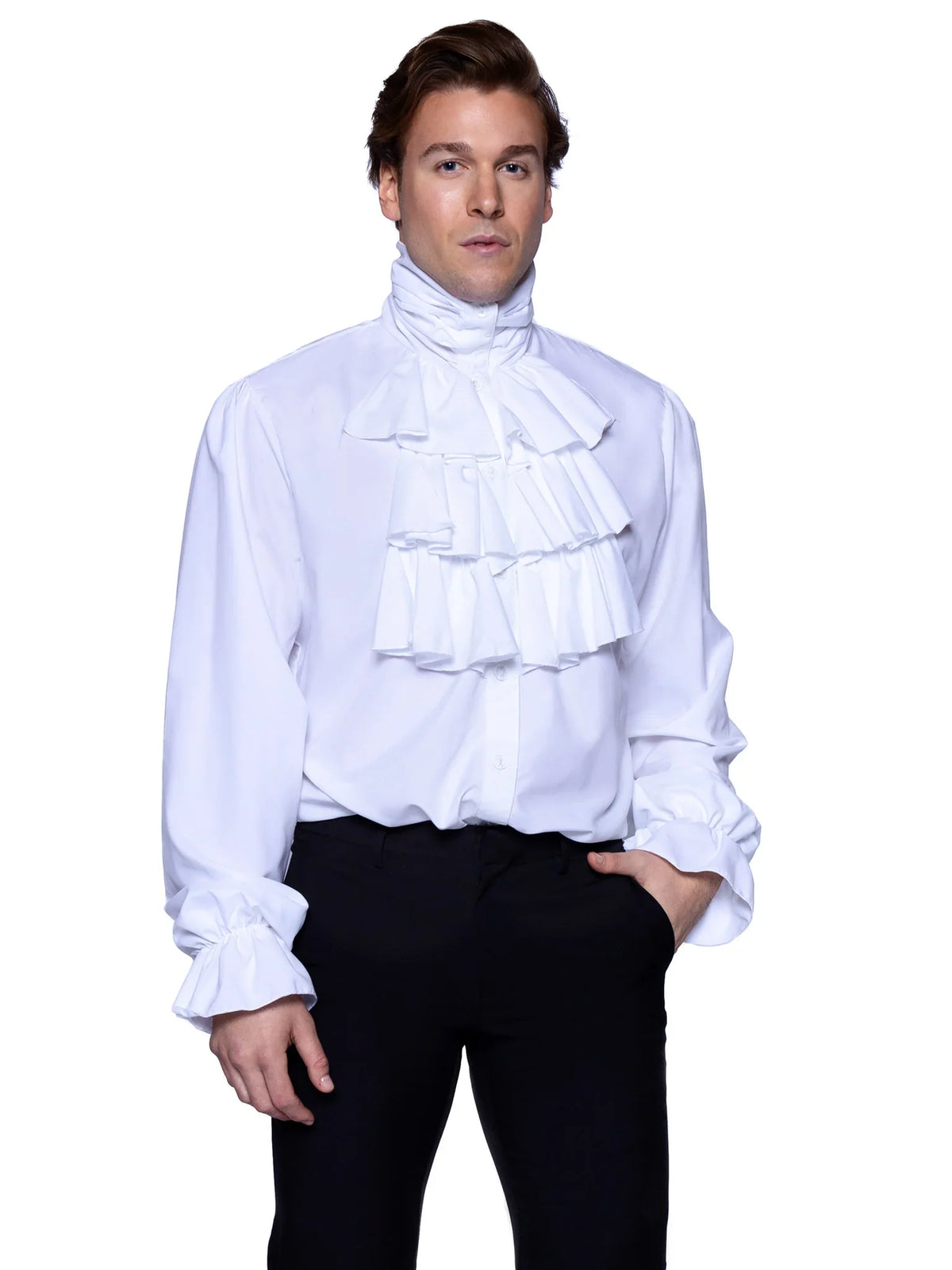 Men's Ruffle Front Costume Shirt
