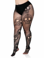 Sugar Skull Net Tights