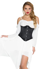 Steel Boned Satin Waist Cincher